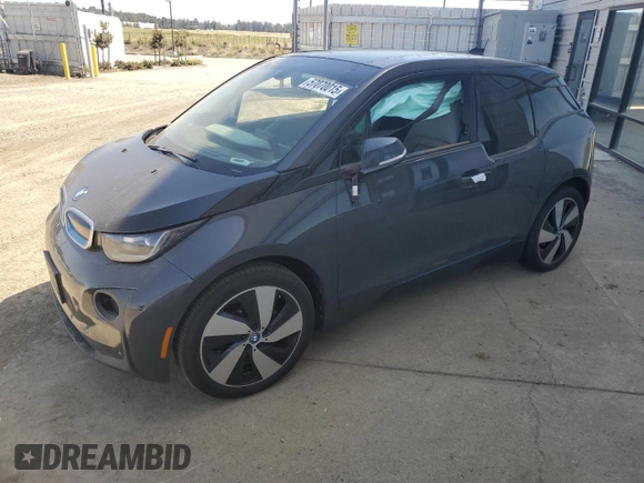2014 BMW i3 with VIN WBY1Z4C56EV275504, listed as a Copart auction lot 57070015 with Not provided miles and Salvage title. Bid and sale history available at DreamBid. Image 1.