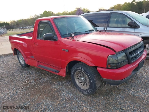 1999 Ford Ranger XL with VIN 1FTYR10C0XPA49242, listed as a IAAI auction lot 41937448 with NaN miles. Bid and sale history available at carsss.com. Image 1.