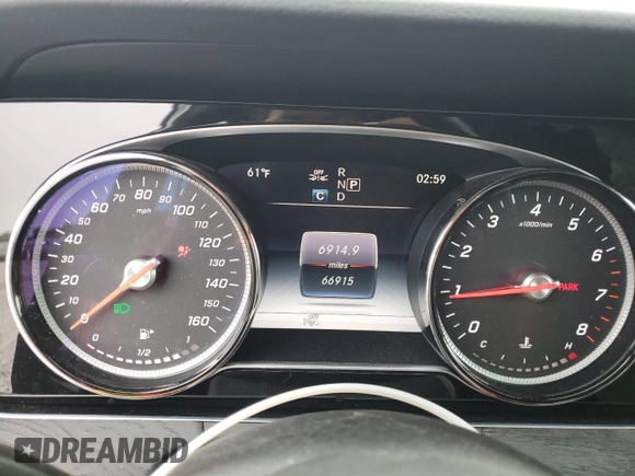 2019 Mercedes-Benz E 300 z VIN WDDZF4KB3KA620954, wystawiony jako Copart lot #57433535 z przebiegiem 66 915 mil mil oraz Szkoda całkowita • Salvage title. Historia ofert i sprzedaży dostępna na DreamBid. Obrazek 9.