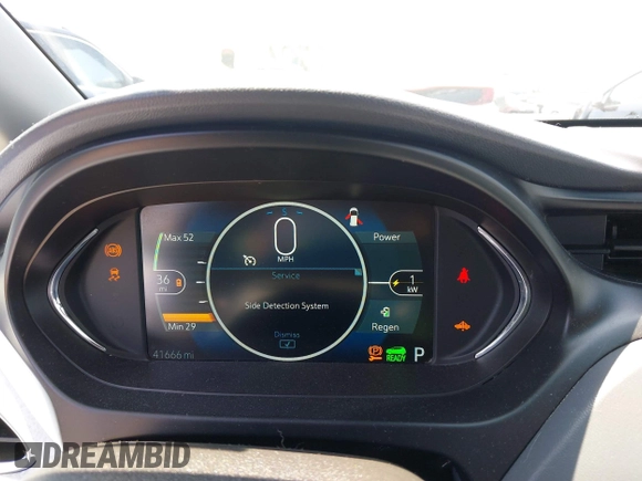 2020 Chevrolet Bolt EV LT with VIN 1G1FY6S07L4144203, listed as a IAAI auction lot 42443911 with 41,666 mi miles and . Bid and sale history available at DreamBid. Image 18.