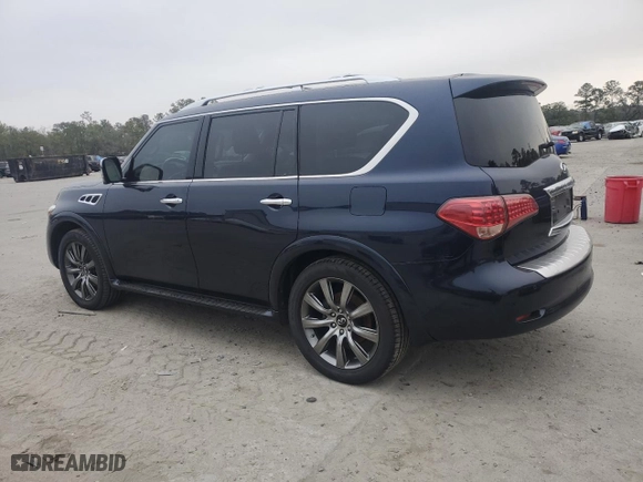 2017 Infiniti QX80 with VIN JN8AZ2NF3H9644669, listed as a Copart auction lot 44648645 with 144,021 mi miles and Clean Title. Bid and sale history available at carsss.com. Image 2.