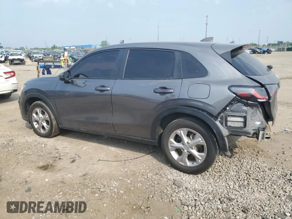 2023 Honda HR-V LX with VIN 3CZRZ2H34PM724332, listed as a Copart auction lot 59351165 with 20,700 mi miles and Salvage title. Bid and sale history available at DreamBid. Image 2.