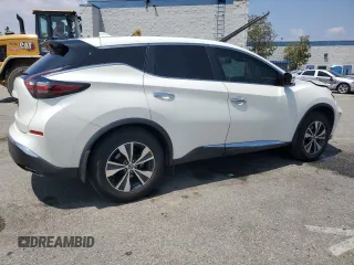 2020 Nissan Murano S with VIN 5N1AZ2AJ8LN151264, listed as a Copart auction lot 55690195 with 58,065 mi miles and Salvage title. Bid and sale history available at DreamBid. Image 3.