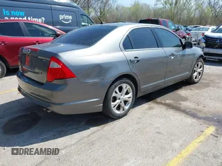 2012 Ford Fusion SE with VIN 3FAHP0HA3CR227012, listed as a IAAI auction lot 41925147 with 172,999 mi miles. Bid and sale history available at carsss.com. Image 4.