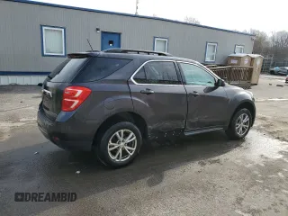 2016 Chevrolet Equinox LT with VIN 2GNFLFEK2G6224541, listed as a Copart auction lot 52292745 with 92,636 mi miles and Salvage Title. Bid and sale history available at DreamBid. Image 3.