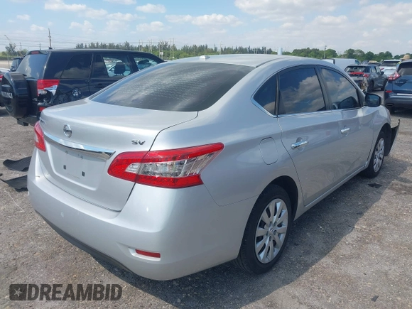 2015 Nissan Sentra SR with VIN 3N1AB7APXFL679776, listed as a IAAI auction lot 42054048 with 106,805 mi miles and . Bid and sale history available at DreamBid. Image 4.