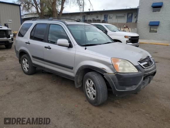 2002 Honda CR-V EX with VIN JHLRD788X2C082757, listed as a Copart auction lot 51516975 with 189,455 mi miles and Salvage Title. Bid and sale history available at carsss.com. Image 4.
