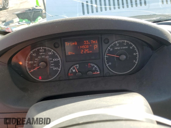 2014 Ram ProMaster Cargo with VIN 3C6TRVBGXEE103684, listed as a Copart auction lot 80323234 with 114,908 mi miles and Salvage Title. Bid and sale history available at DreamBid. Image 9.