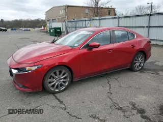 2019 Mazda 3 Select with VIN JM1BPBAM0K1120587, listed as a Copart auction lot 51574735 with 41,534 mi miles and Salvage Title. Bid and sale history available at DreamBid. Image 1.