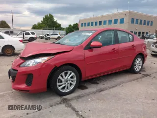 2013 Mazda 3 i Touring with VIN JM1BL1V76D1778251, listed as a Copart auction lot 59521735 with 215,785 mi miles and Salvage title. Bid and sale history available at DreamBid. Image 1.