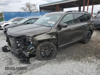 2023 Kia Telluride SX X-Line z VIN 5XYP5DGC3PG336673, wystawiony jako Copart lot #46028755 z przebiegiem 44 101 mil mil oraz Szkoda całkowita • Salvage title. Historia ofert i sprzedaży dostępna na DreamBid. Obrazek 1.