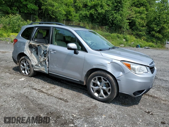 2015 Subaru Forester Touring z VIN JF2SJAWC8FH548336, wystawiony jako Copart lot #60596095 z przebiegiem 134 702 mil mil oraz Szkoda całkowita • Salvage title. Historia ofert i sprzedaży dostępna na DreamBid. Obrazek 4.