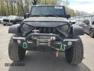 2016 Jeep Wrangler Unlimited Sport with VIN 1C4BJWDG9GL222111, listed as a Copart auction lot 54322995 with 129,612 mi miles and Clean Title. Bid and sale history available at DreamBid. Image 5.