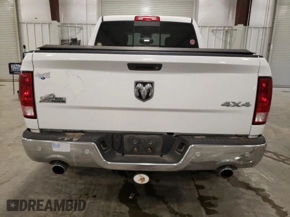 2016 Ram 1500 Big Horn with VIN 3C6RR7LT2GG318324, listed as a Copart auction lot 71448714 with 97,565 mi miles and Salvage title. Bid and sale history available at DreamBid. Image 6.
