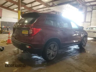 2019 Honda Passport EX-L with VIN 5FNYF8H59KB014564, listed as a Copart auction lot 47275675 with Not provided miles and Salvage title. Bid and sale history available at DreamBid. Image 3.