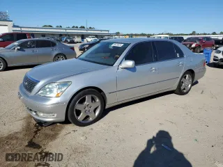 2005 Lexus LS 430 with VIN JTHBN36F555006165, listed as a Copart auction lot 86239234 with 152,092 mi miles and Salvage Title. Bid and sale history available at carsss.com. Image 1.