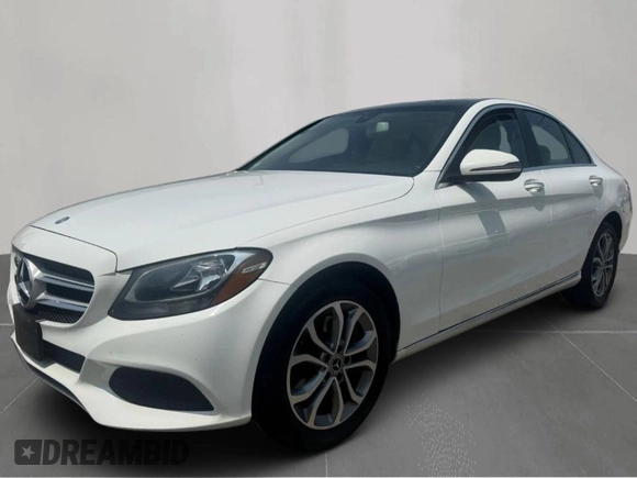 2017 Mercedes-Benz C 300 with VIN 55SWF4KB2HU211825, listed as a Copart auction lot 65092705 with 107,705 mi miles and Clean title. Bid and sale history available at DreamBid. Image 2.