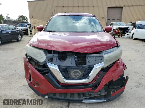 2017 Nissan Rogue S with VIN 5N1AT2MT6HC875830, listed as a Copart auction lot 47899075 with 192,427 mi miles and Salvage Title. Bid and sale history available at carsss.com. Image 5.