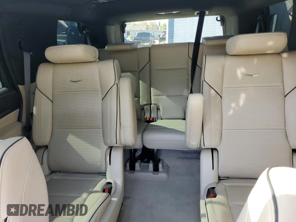2021 Cadillac Escalade Premium Luxury with VIN 1GYS4CKL6MR249968, listed as a Copart auction lot 47406705 with 28,937 mi miles and Salvage title. Bid and sale history available at DreamBid. Image 10.