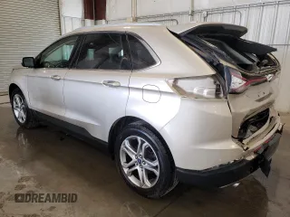 2017 Ford Edge Titanium with VIN 2FMPK4K91HBB80798, listed as a Copart auction lot 54133755 with 92,108 mi miles and Salvage Title. Bid and sale history available at carsss.com. Image 2.