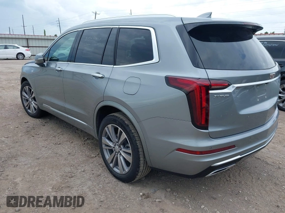 2025 Cadillac XT6 FWD Premium Luxury with VIN 1GYKPCRS0SZ119055, listed as a IAAI auction lot 42574001 with 17,137 mi miles and . Bid and sale history available at DreamBid. Image 3.
