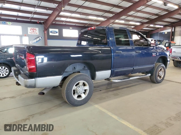 2007 Dodge 2500 Laramie with VIN 1D7KS28A57J606920, listed as a Copart auction lot 51732225 with 229,601 mi miles and Clean title. Bid and sale history available at DreamBid. Image 3.