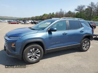 2025 Chevrolet Equinox AWD LT with VIN 3GNAXPEG6SL120736, listed as a Copart auction lot 60461455 with 4,898 mi miles and Salvage title. Bid and sale history available at DreamBid. Image 1.