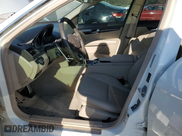 2010 Mercedes-Benz C-Class C 300 Sport with VIN WDDGF5EB7AR090187, listed as a Copart auction lot 88020595 with 165,599 mi miles and Salvage Title. Bid and sale history available at carsss.com. Image 7.