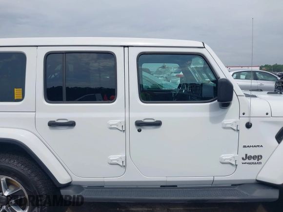 2020 Jeep Wrangler Unlimited Sahara с VIN 1C4HJXEN3LW243588, выставлен на аукционе IAAI как лот 42289351 с пробегом 67 825 миль миль и . История ставок и продаж доступна на DreamBid. Изображение 13.