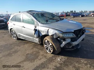 2017 Acura RDX w/Advance Pkg with VIN 5J8TB4H74HL006282, listed as a IAAI auction lot 41539602 with 1 mi miles. Bid and sale history available at carsss.com. Image 1.