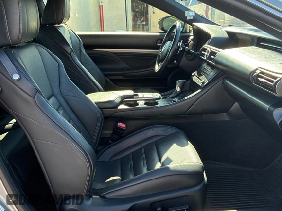 2015 Lexus RC 350 F Sport with VIN JTHHE5BC6F5007330, listed as a Copart auction lot 56431205 with 99,489 mi miles and Clean Title. Bid and sale history available at DreamBid. Image 5.