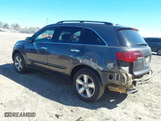 2011 Acura MDX with VIN 2HNYD2H27BH518821, listed as a IAAI auction lot 41683557 with 128,138 mi miles. Bid and sale history available at carsss.com. Image 3.