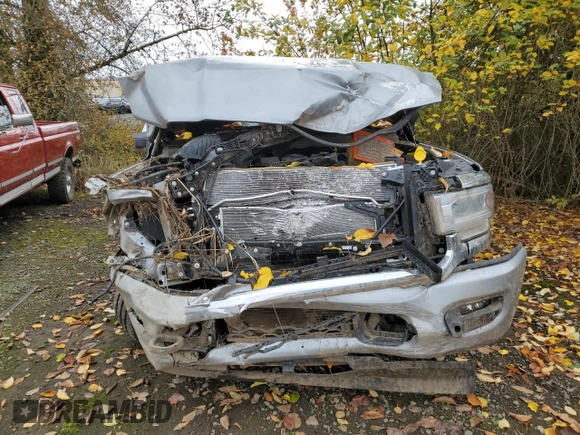 2024 Ram 3500 Laramie with VIN 3C63R3JL1RG204397, listed as a Copart auction lot 79100364 with 0 mi miles and Salvage Title. Bid and sale history available at carsss.com. Image 5.