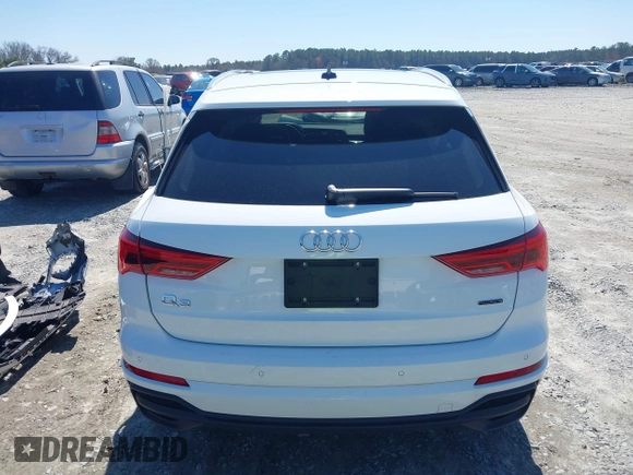 2023 Audi Q3 S line Premium with VIN WA1DECF30P1081652, listed as a IAAI auction lot 41775676 with 46,066 mi miles and . Bid and sale history available at DreamBid. Image 17.