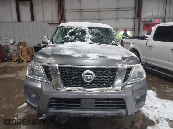 2020 Nissan Armada SL with VIN JN8AY2NC9L9620412, listed as a IAAI auction lot 41580327 with 93,247 mi miles. Bid and sale history available at carsss.com. Image 12.