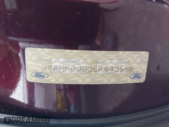 2012 Ford Fusion SEL z VIN 3FAHP0JG3CR443568, wystawiony jako IAAI lot #42335839 z przebiegiem 134 700 mil mil oraz . Historia ofert i sprzedaży dostępna na DreamBid. Obrazek 9.