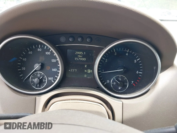 2010 Mercedes-Benz M 350 with VIN 4JGBB8GB5AA610752, listed as a IAAI auction lot 42002417 with 157,900 mi miles and . Bid and sale history available at DreamBid. Image 7.