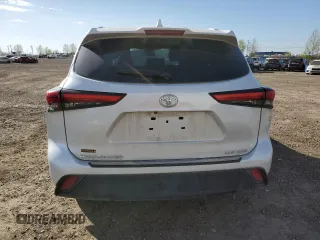 2023 Toyota Highlander L with VIN 5TDKDRBH0PS527435, listed as a Copart auction lot 55776425 with 24,944 mi miles and Salvage title. Bid and sale history available at DreamBid. Image 6.