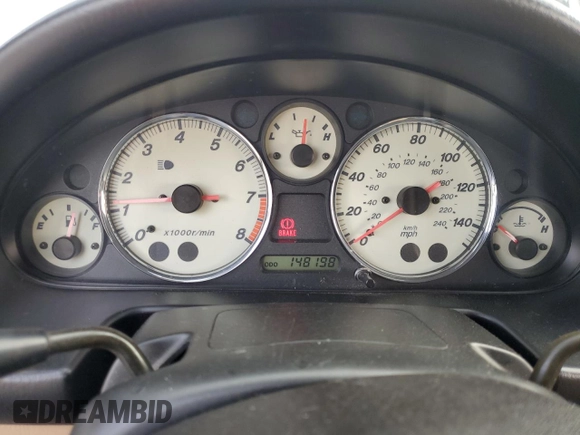 2001 Mazda MX-5 Miata z VIN JM1NB353510208400, wystawiony jako Copart lot #54516515 z przebiegiem 148 198 mil mil oraz Czysty tytuł • Clean title. Historia ofert i sprzedaży dostępna na DreamBid. Obrazek 9.