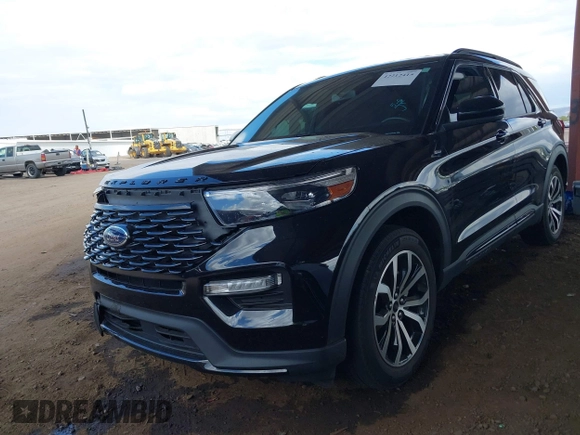 2022 Ford Explorer ST-Line z VIN 1FMSK7KH5NGA21032, wystawiony jako IAAI lot #42212415 z przebiegiem 49 034 mil mil oraz . Historia ofert i sprzedaży dostępna na DreamBid. Obrazek 17.