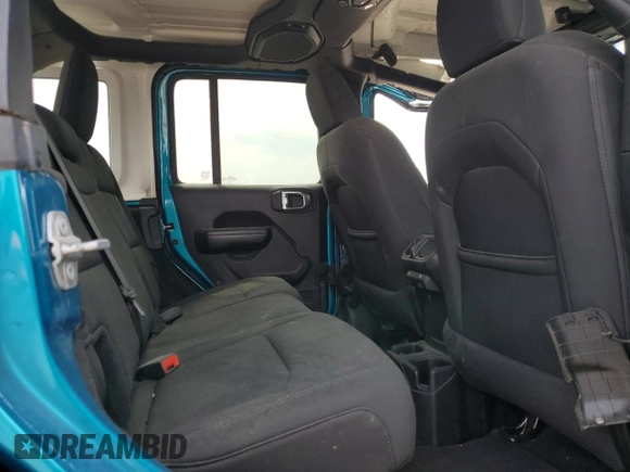 2020 Jeep Wrangler Unlimited Willys with VIN 1C4HJXDN4LW137202, listed as a Copart auction lot 50797485 with 109,509 mi miles and Salvage title. Bid and sale history available at DreamBid. Image 11.