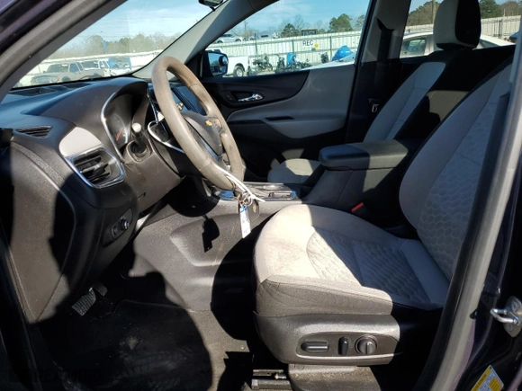 2019 Chevrolet Equinox LS with VIN 3GNAXHEV0KS523668, listed as a Copart auction lot 46290305 with 109,341 mi miles and Salvage Title. Bid and sale history available at carsss.com. Image 7.