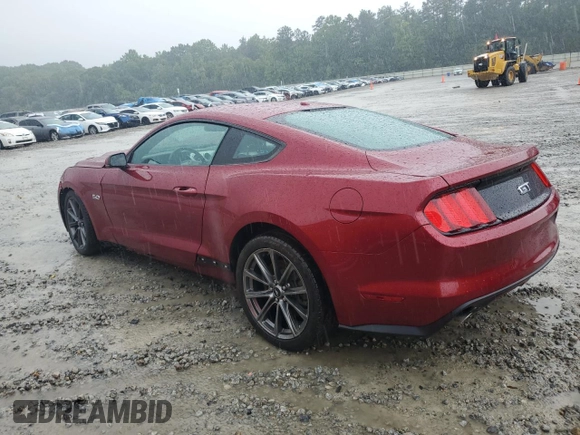 2016 Ford Mustang GT with VIN 1FA6P8CF8G5276692, listed as a Copart auction lot 58726645 with 85,473 mi miles and Salvage title. Bid and sale history available at DreamBid. Image 2.