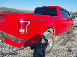 2016 Ford F-150 XLT with VIN 1FTFW1EG0GFD24822, listed as a IAAI auction lot 41292830 with 1 mi miles. Bid and sale history available at carsss.com. Image 4.