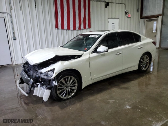 2018 Infiniti Q50 3.0t SPORT with VIN JN1EV7ARXJM440317, listed as a Copart auction lot 79900954 with NaN miles and Clean Title. Bid and sale history available at carsss.com. Image 1.