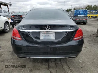 2015 Mercedes-Benz C-Class C 300 Luxury with VIN 55SWF4KB0FU005240, listed as a Copart auction lot 48410415 with 89,705 mi miles and Salvage Title. Bid and sale history available at carsss.com. Image 6.