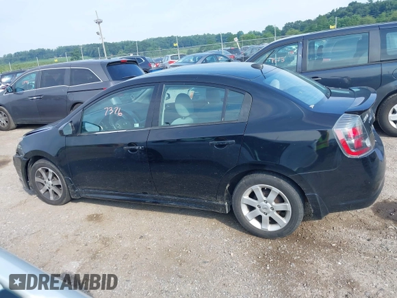 2012 Nissan Sentra S with VIN 3N1AB6AP2CL610232, listed as a IAAI auction lot 42607376 with 87,325 mi miles and . Bid and sale history available at DreamBid. Image 14.