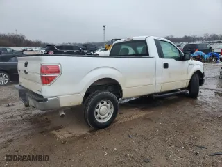 2014 Ford F-150 XL with VIN 1FTNF1CF8EKE96476, listed as a Copart auction lot 42539935 with 120,205 mi miles and Salvage Title. Bid and sale history available at carsss.com. Image 3.