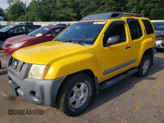 2005 Nissan Xterra S with VIN 5N1AN08U55C609695, listed as a Copart auction lot 60677814 with 193,511 mi miles and Salvage Title. Bid and sale history available at carsss.com. Image 1.