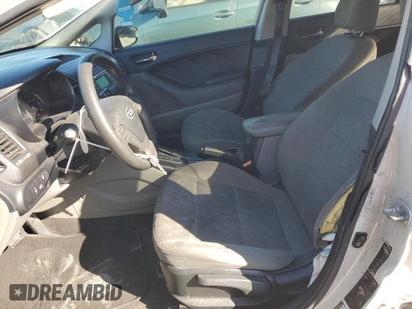 2014 Kia Forte LX with VIN KNAFK4A64E5187863, listed as a Copart auction lot 86039744 with 136,265 mi miles and Salvage Title. Bid and sale history available at carsss.com. Image 7.